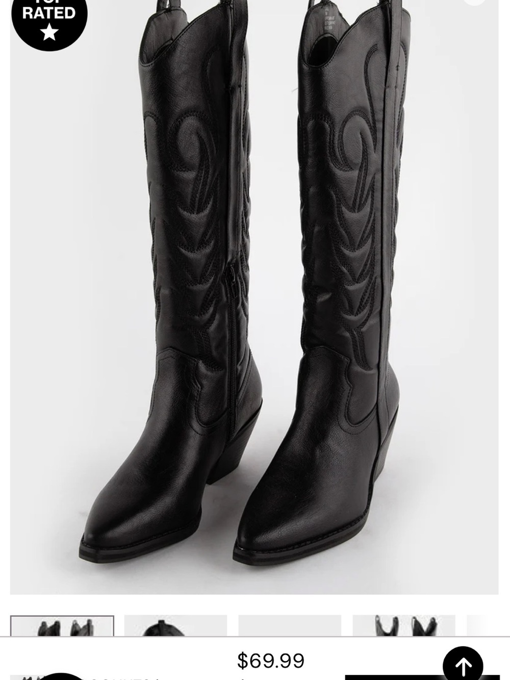 COCONUTS by Matisse Dixie Womens Tall Western Boots